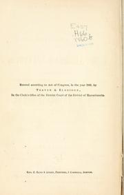 Cover of: The life and public services of Hon. Abraham Lincoln, of Illinois, and Hon. Hannibal Hamlin, of Maine. by Richard J. Hinton, Richard J. Hinton