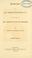 Cover of: Memoirs of Rev. Joseph Buckminster, D.D.