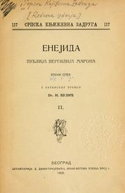Cover of: Enejida. by Publius Vergilius Maro