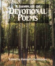 Cover of: A sampler of devotional poems