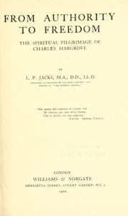 Cover of: From authority to Freedom by Jacks, L. P.