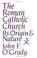 Cover of: The Roman Catholic church