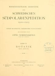 Cover of: Wissenschaftliche Ergebnisse der Schwedischen S©·udpolar-Expedition, 1901-1903