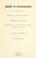 Cover of: Answer to interrogatories in case no. 396, Mary C. Paschal et al., vs. Theodore Evans, District Court of McCulloch County, Texas ...