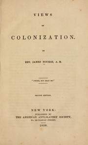 Cover of: Views of colonization. by James Nourse, James Nourse