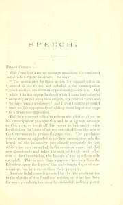 Cover of: Speech of the Hon. Montgomery Blair, on the causes of the rebellion and in support of the president's plan of pacification by Blair, Montgomery