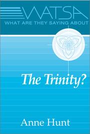 Cover of: What are they saying about the Trinity?