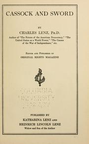 Cover of: Cassock and sword by Charles Lenz