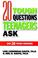 Cover of: 20 tough questions teenagers ask and 20 tough answers