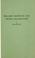 Cover of: William Thornton and negro colonization