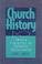 Cover of: Church history