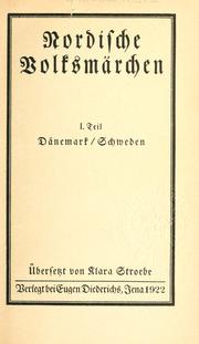 Cover of: Nordische Volksm©·archen