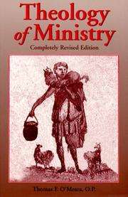 Cover of: Theology of Ministry (Theological Inquiries) by Thomas F. O'Meara