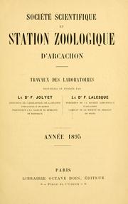 Cover of: Bulletin de la Station Biologique d'Arcacho by Soci©Øet©Øe scientifique d'Arcachon. Station biologiqu