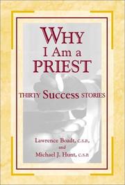 Cover of: Why I Am a Priest by 