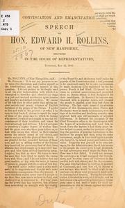 Cover of: Confiscation and emancipation.
