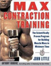 Cover of: Max Contraction Training  by John R. Little