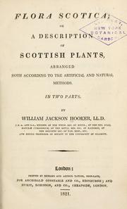 Cover of: Flora Scotica by Hooker, William Jackson Sir