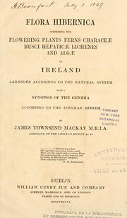 Cover of: Flora hibernica by James Townsend MacKay