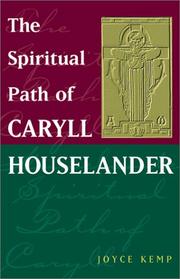 Cover of: The Spiritual Path of Caryll Houselander (Jung and Spirituality Series) | Joyce Kemp