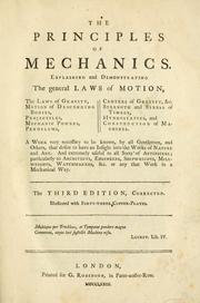 The principles of mechanics by William Emerson