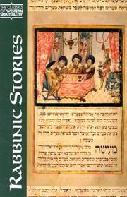 Cover of: Rabbinic Stories (Classics of Western Spirituality) by Shaye J. D. Cohen, Shaye J. D. Cohen