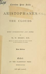 Cover of: The  clouds by Aristophanes