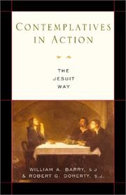 Cover of: Contemplatives in Action: The Jesuit Way