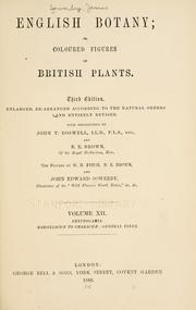 Cover of: English botany, or, Coloured figures of British plants