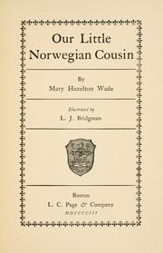 Cover of: Our little Norwegian cousin.