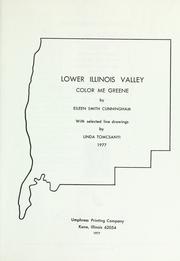 Cover of: Lower Illinois valley: color me Greene