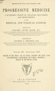 Cover of: Progressive Medicine by 