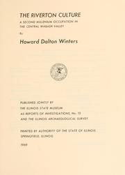 Cover of: Monograph. by Illinois Archaeological Survey.