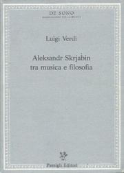 Cover of: Aleksandr Skrjabin, tra musica e filosofia