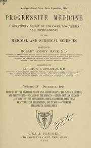 Cover of: Progressive Medicine. by 