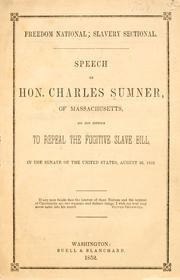 Cover of: Freedom national by Charles Sumner