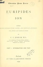 Cover of: Ion. by Euripides