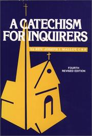 Cover of: Catechism for Inquirers