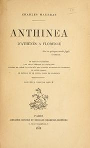 Anthinea by Charles Maurras