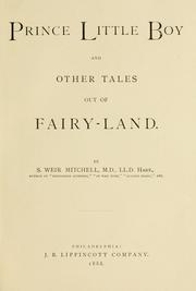 Cover of: Prince little boy: and other tales of fairy-land