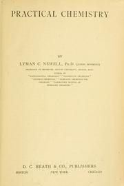 Cover of: Practical chemistry by Newell, Lyman Churchill