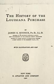 Cover of: The history of the Louisiana purchase