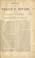 Cover of: Speech of William H. Seward, on the Kansas and Nebraska bill.