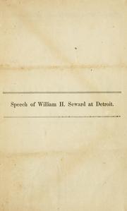 Cover of: The slaveholding class dominant in the republic. by William Henry Seward