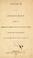 Cover of: Speech of Joseph Holt, delivered at a Democratic meeting held at the court house, in the city of Louisville, on the evening of the 19th of October, 1852.