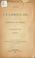 Cover of: Speech of A. H. Lawrence, esq., at a meeting of Whigs in Washington city, May 31st, 1852.