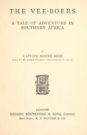 Cover of: The Vee-Boers by Mayne Reid
