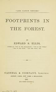 Cover of: Footprints in the forest