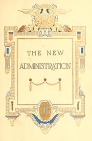 Cover of: The new administration by [Walton trust company], Boston