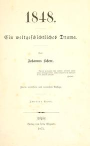 Cover of: 1848 by Scherr, Johannes